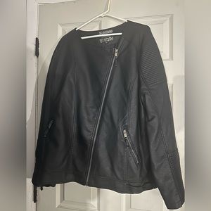 Women’s Faux Leather Jacket